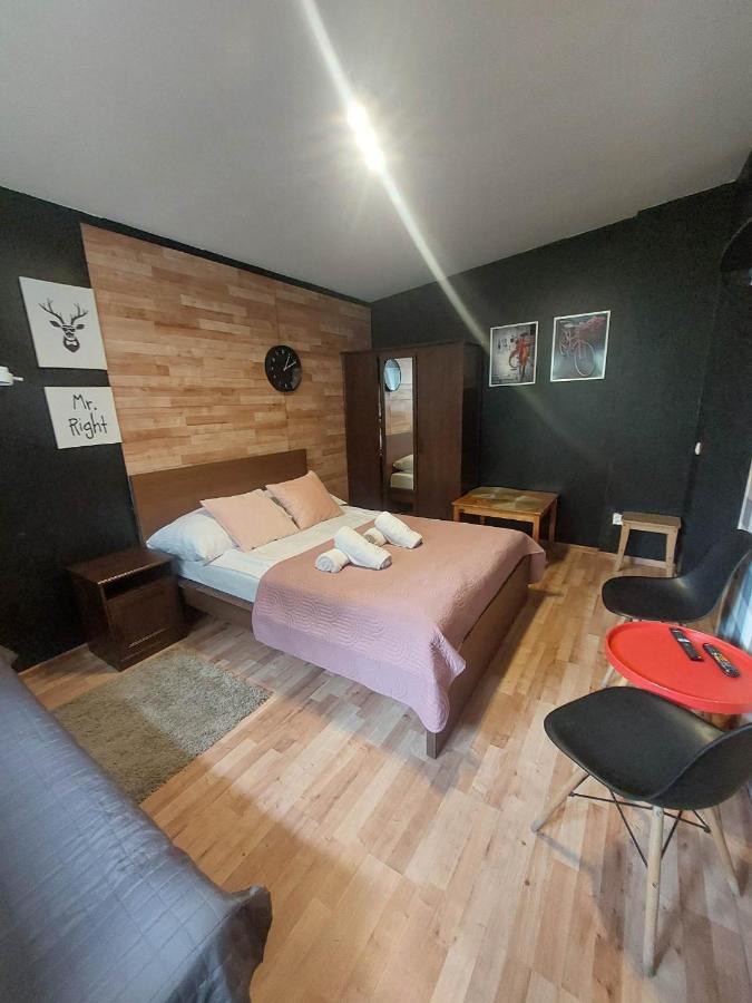 Funky garage studio Gdaňsk Exteriér fotografie